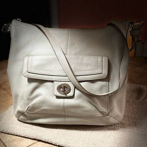 Coach Lite Beige Penelope Shoulder Bag